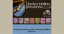 Desktop Screenshot of jockeyhollowweavers.org